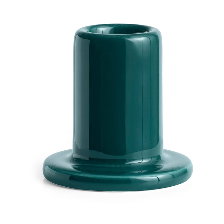 Tube candle stick 5 cm - Dark green - HAY