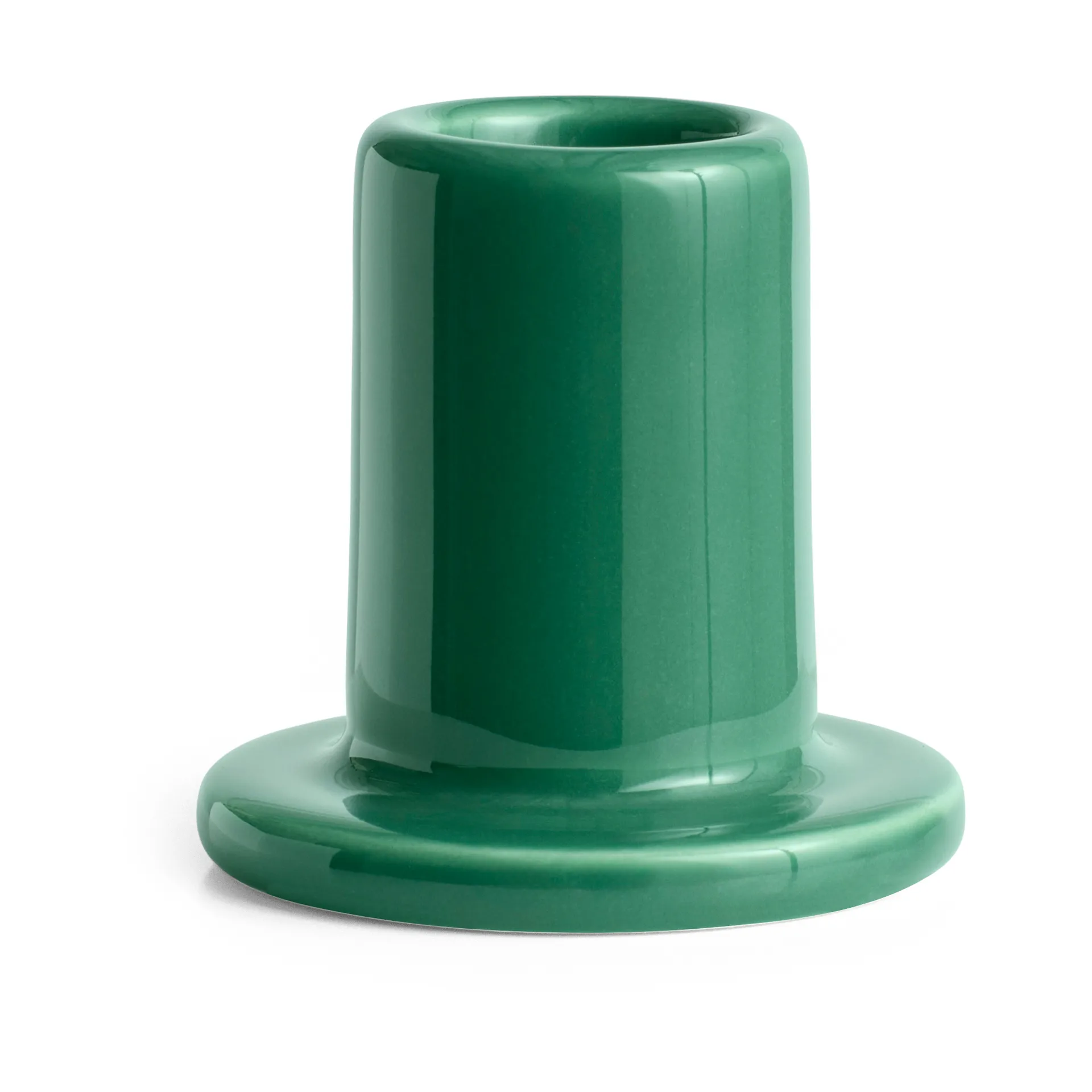 Tube candle stick 5 cm, Green HAY