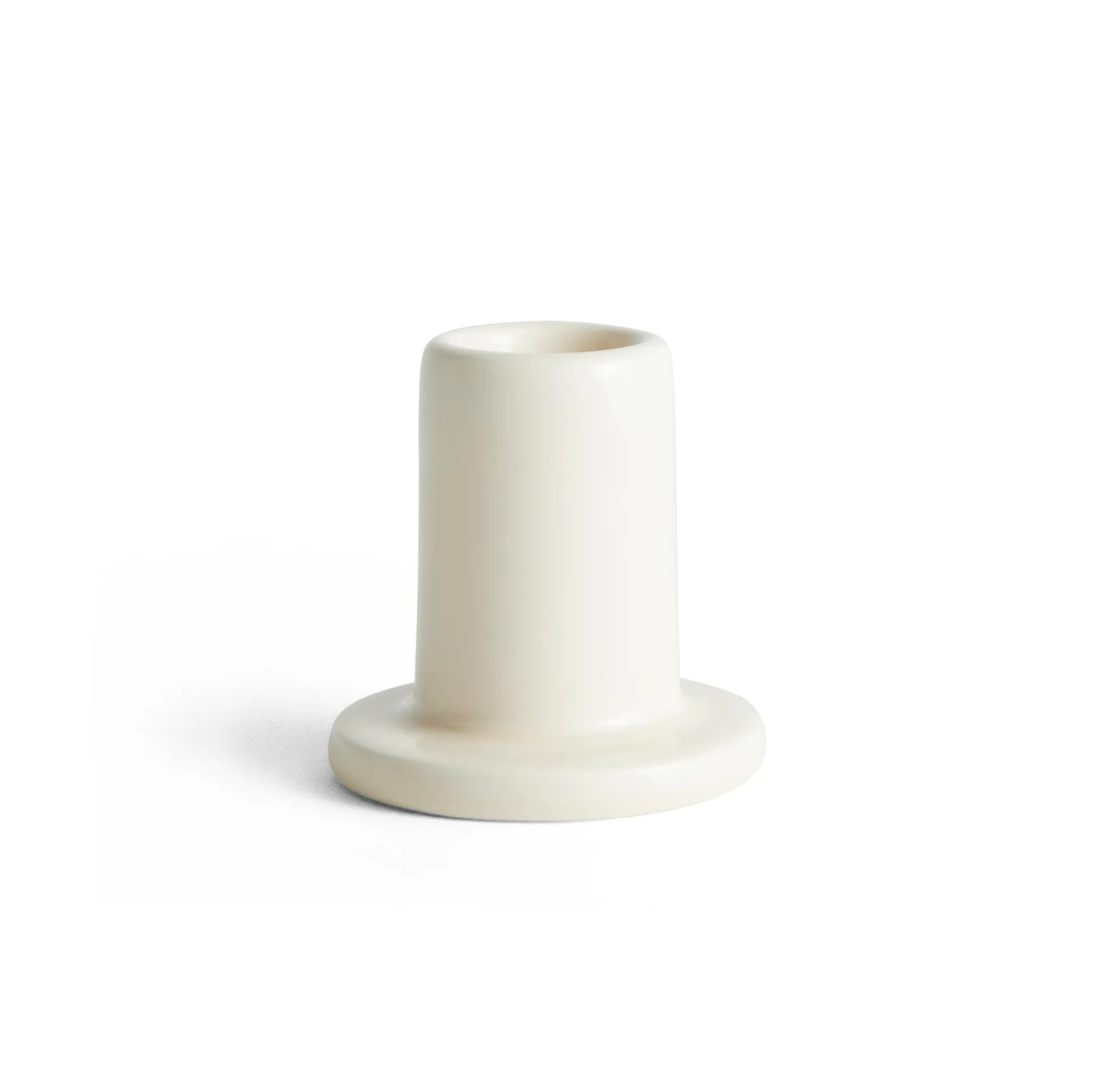 Tube candle stick 5 cm, Off-white HAY