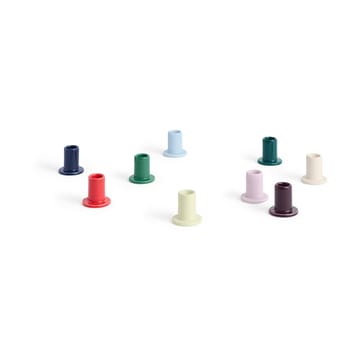 Tube candle stick 5 cm - Pale blue - HAY