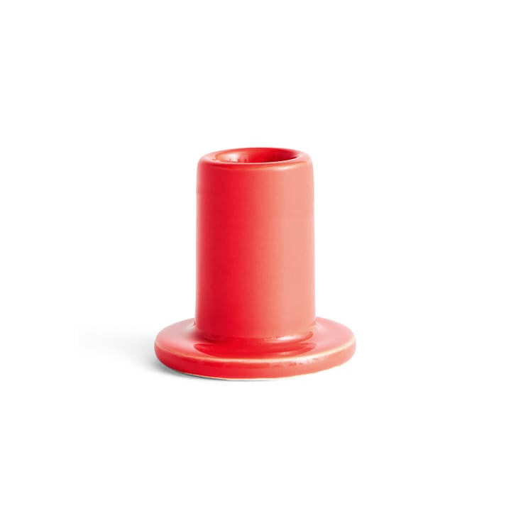 Tube candle stick 5 cm - Warm red - HAY