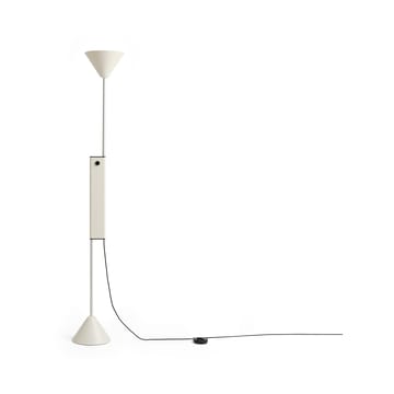 Twist floor lamp 200 cm - Cream white - HAY