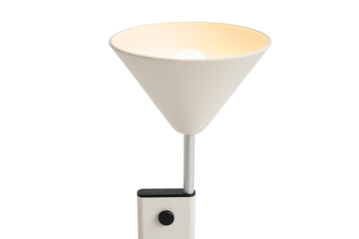 Twist floor lamp 200 cm, Cream white HAY