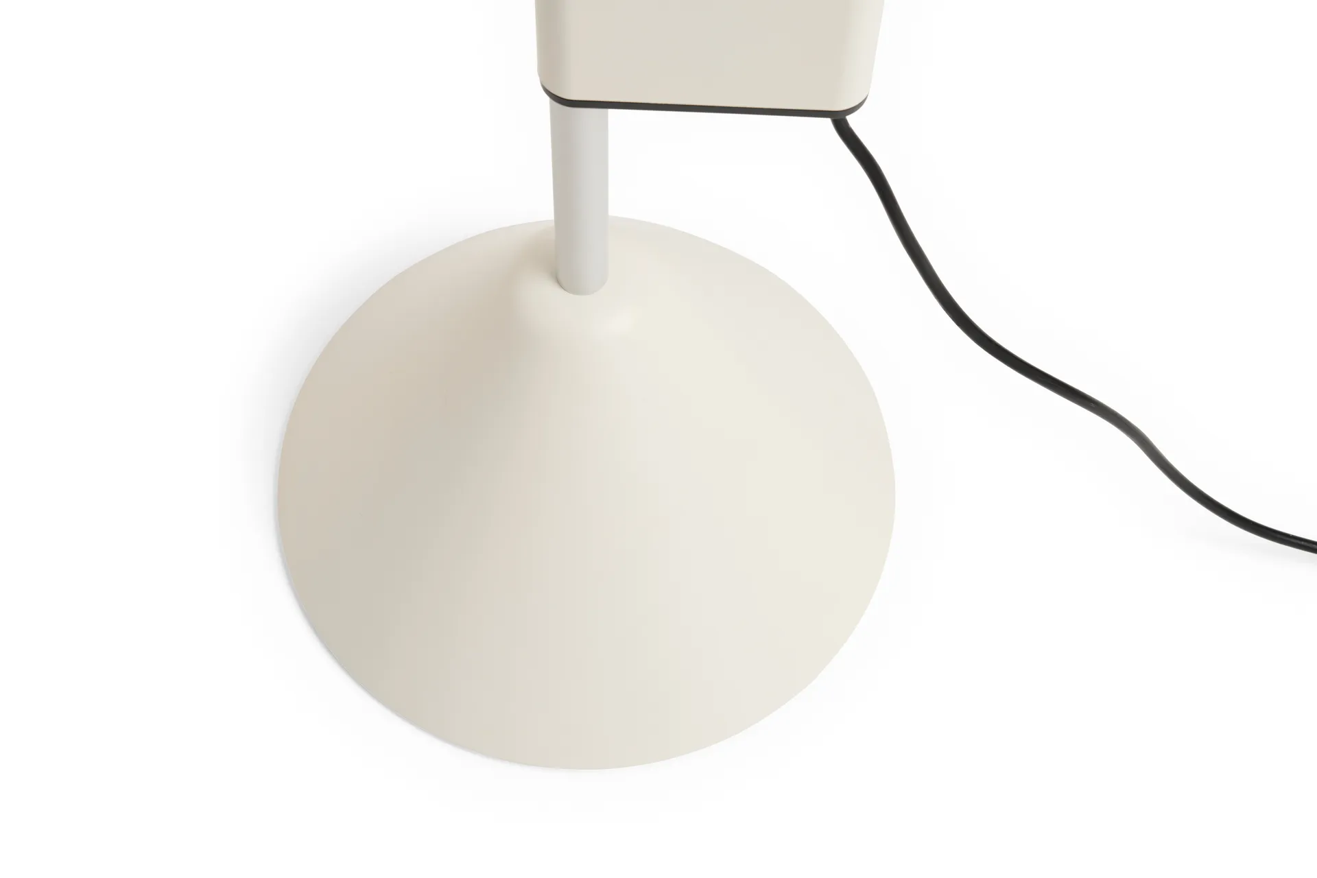 Twist floor lamp 200 cm, Cream white HAY