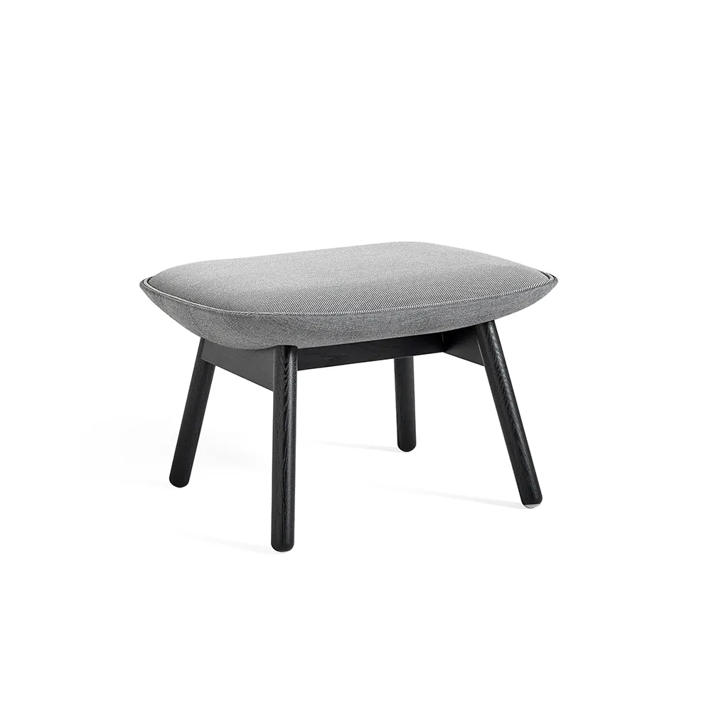 Uchiwa ottoman, 133 grey-black-oak-remix 143 HAY