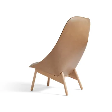 Uchiwa Quilt lounge chair - Bolgheri lgg60 melange-oak-Sense nougat - HAY