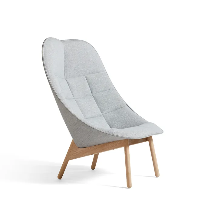 Uchiwa Quilt lounge chair - Mode 002 intaglio-ek-baksida remix 123 - HAY