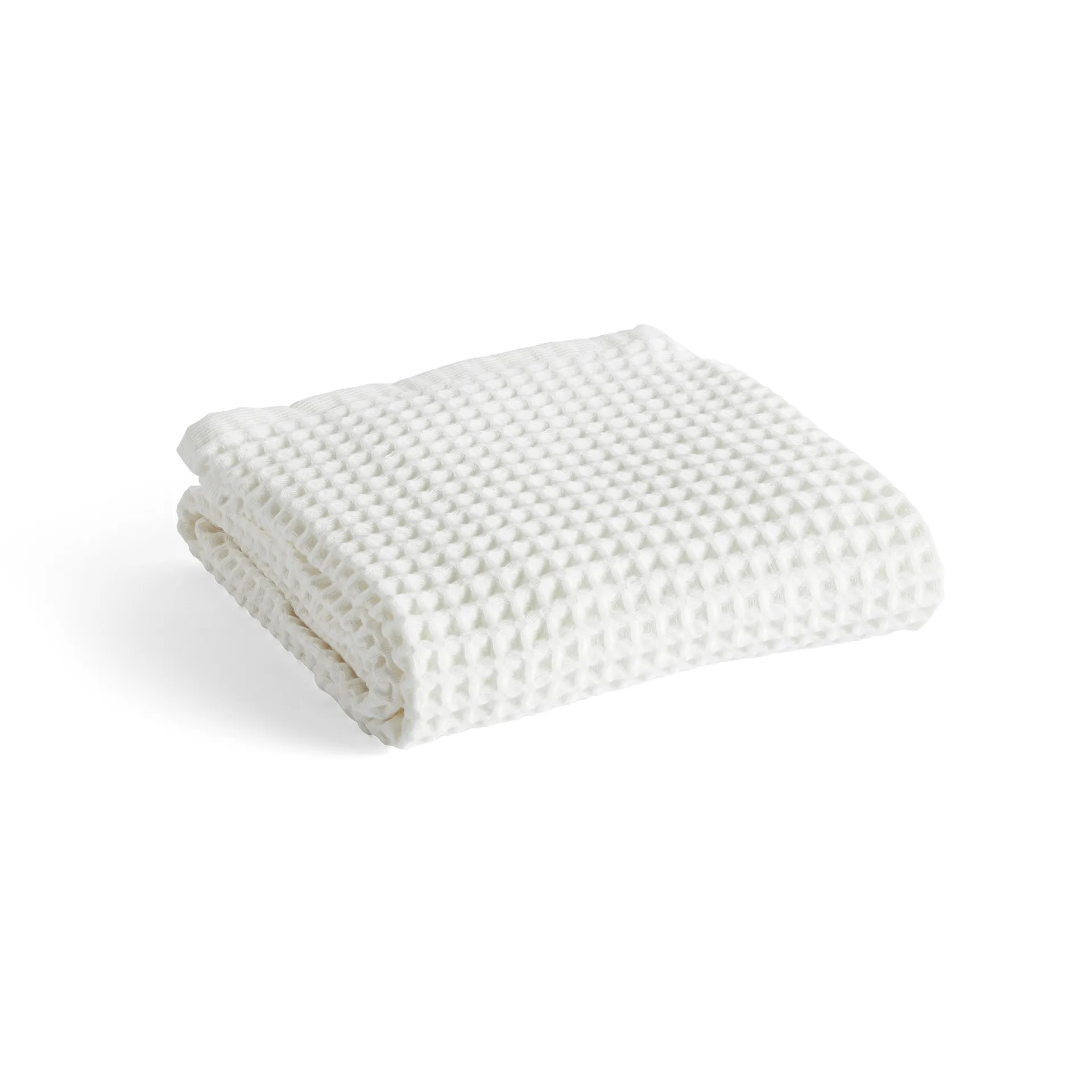 Waffle bath towel 70x140 cm, White HAY