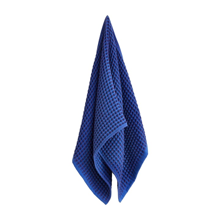 Waffle towel 50x100 cm - Vibrant blue - HAY