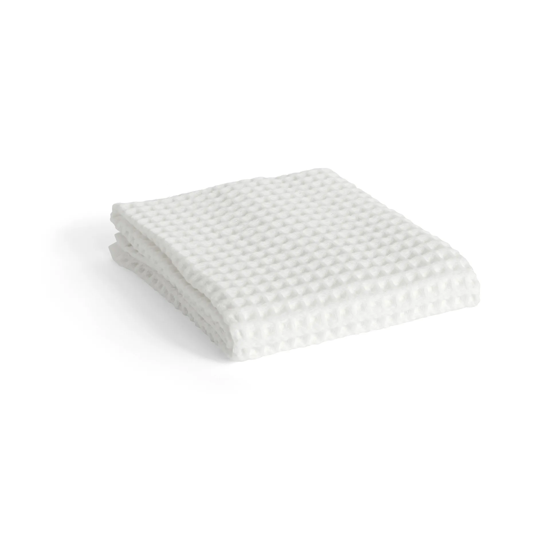 Waffle towel 50x100 cm, White HAY