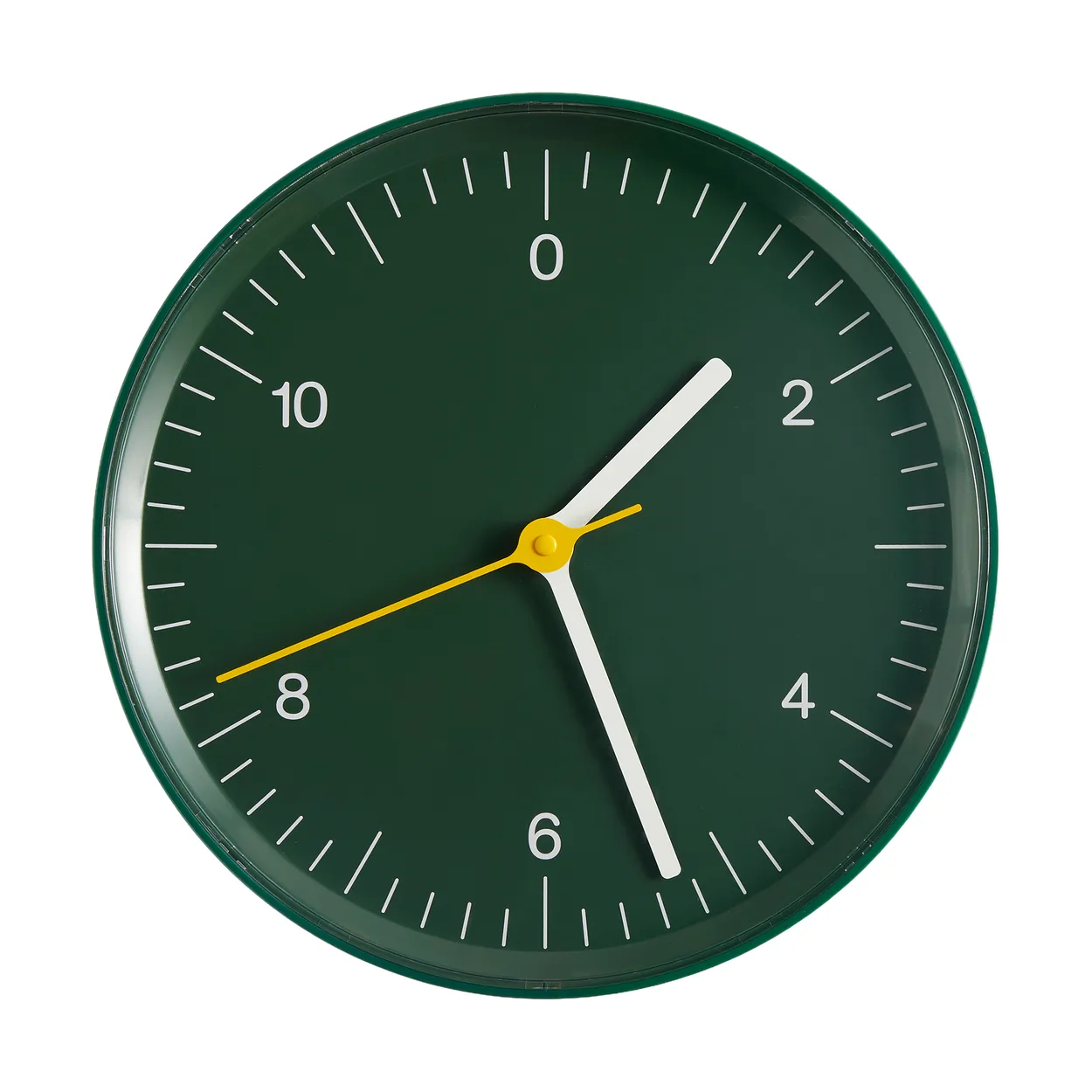 HAY Wall Clock o26.5 cm Green | Scandinavian Design | Wall clocks | Green