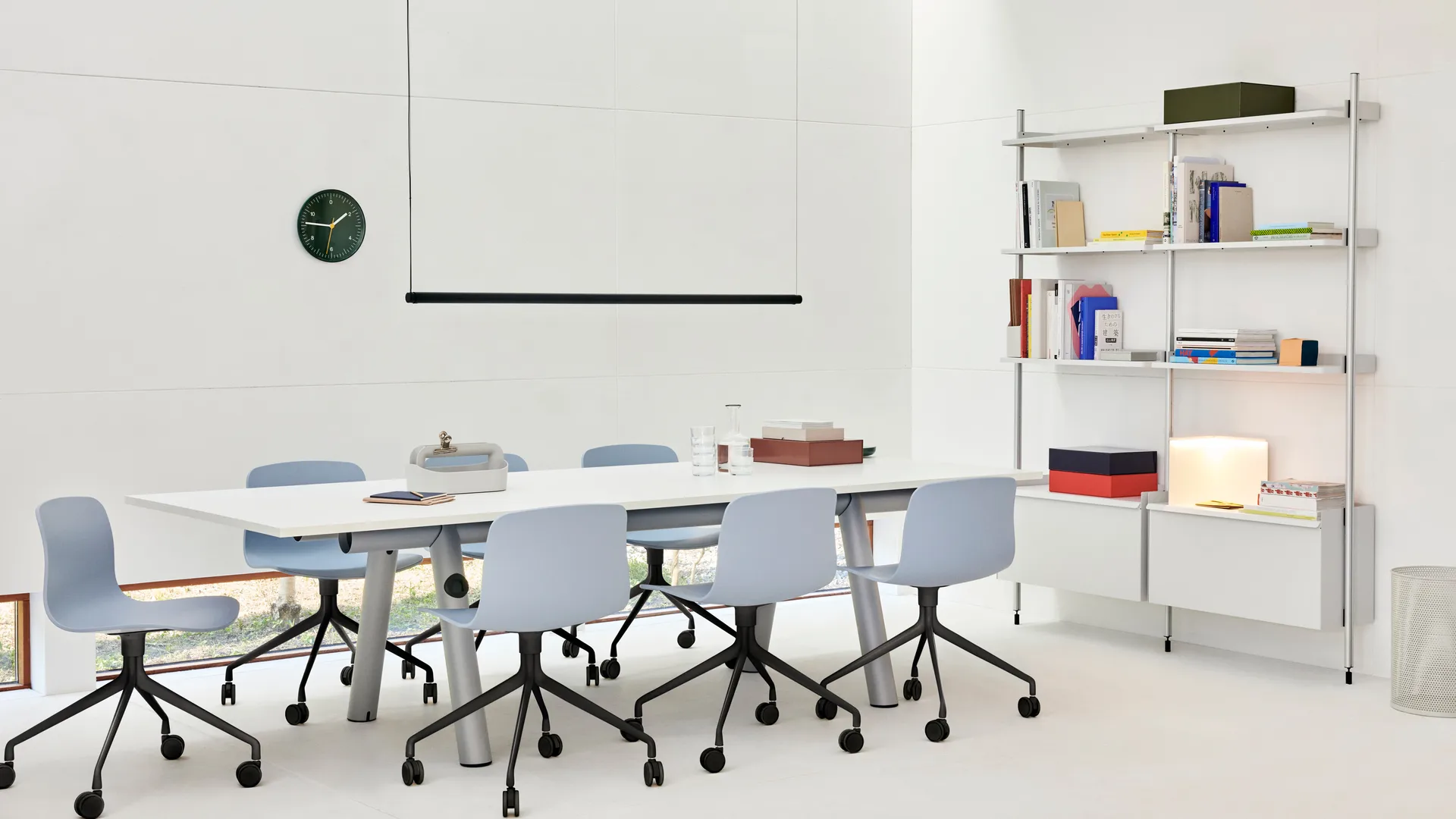 Wall Clock Ø26.5 cm, Green HAY