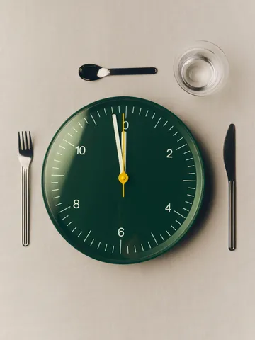 Wall Clock Ø26.5 cm - Green - HAY