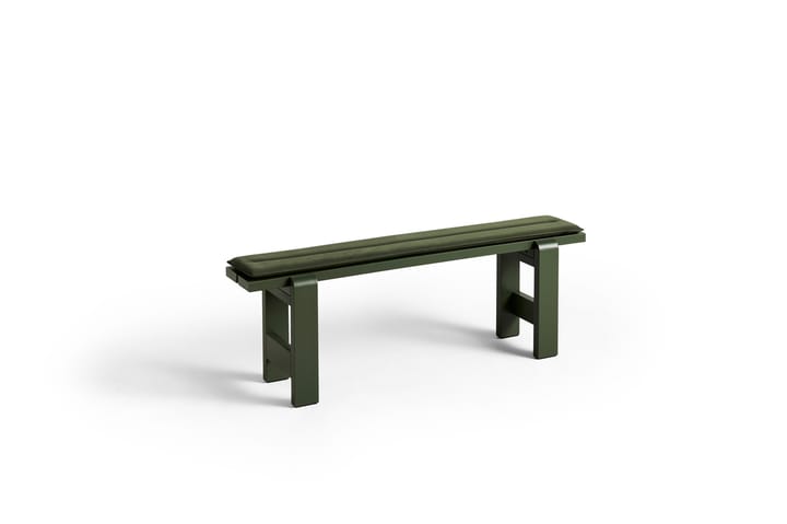 Weekday bench 140x23 cm lacquered pine - Olive - HAY