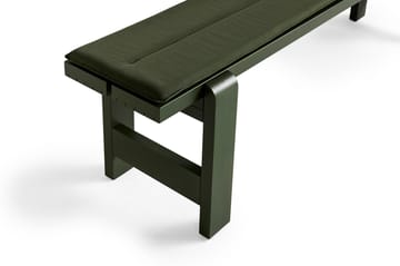Weekday bench 190x32 cm lacquered pine - Olive - HAY