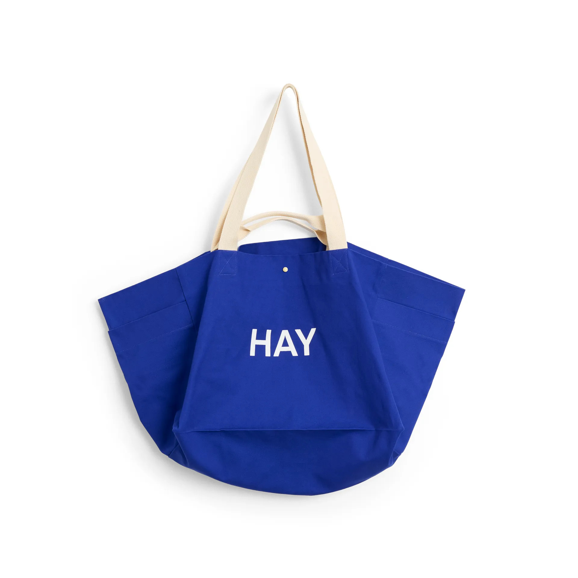 Weekend Bag Organic bag L, Electric blue HAY