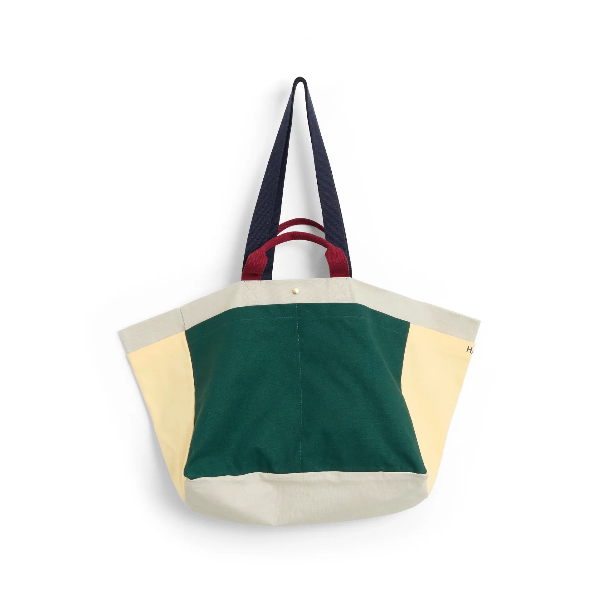 Weekend Bag Organic bag M, Dark green multi HAY