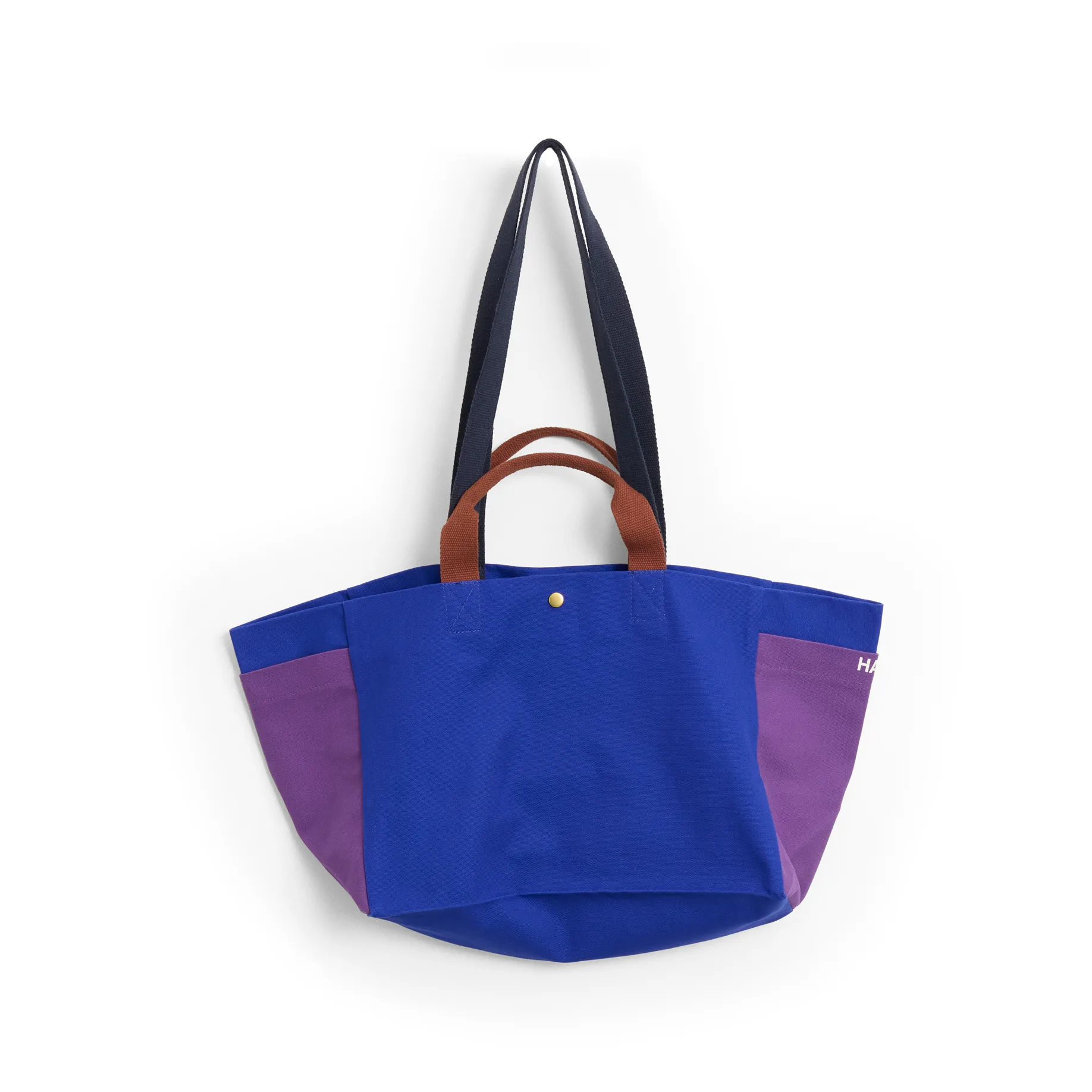 Weekend Bag Organic bag S, Electric blue multi HAY