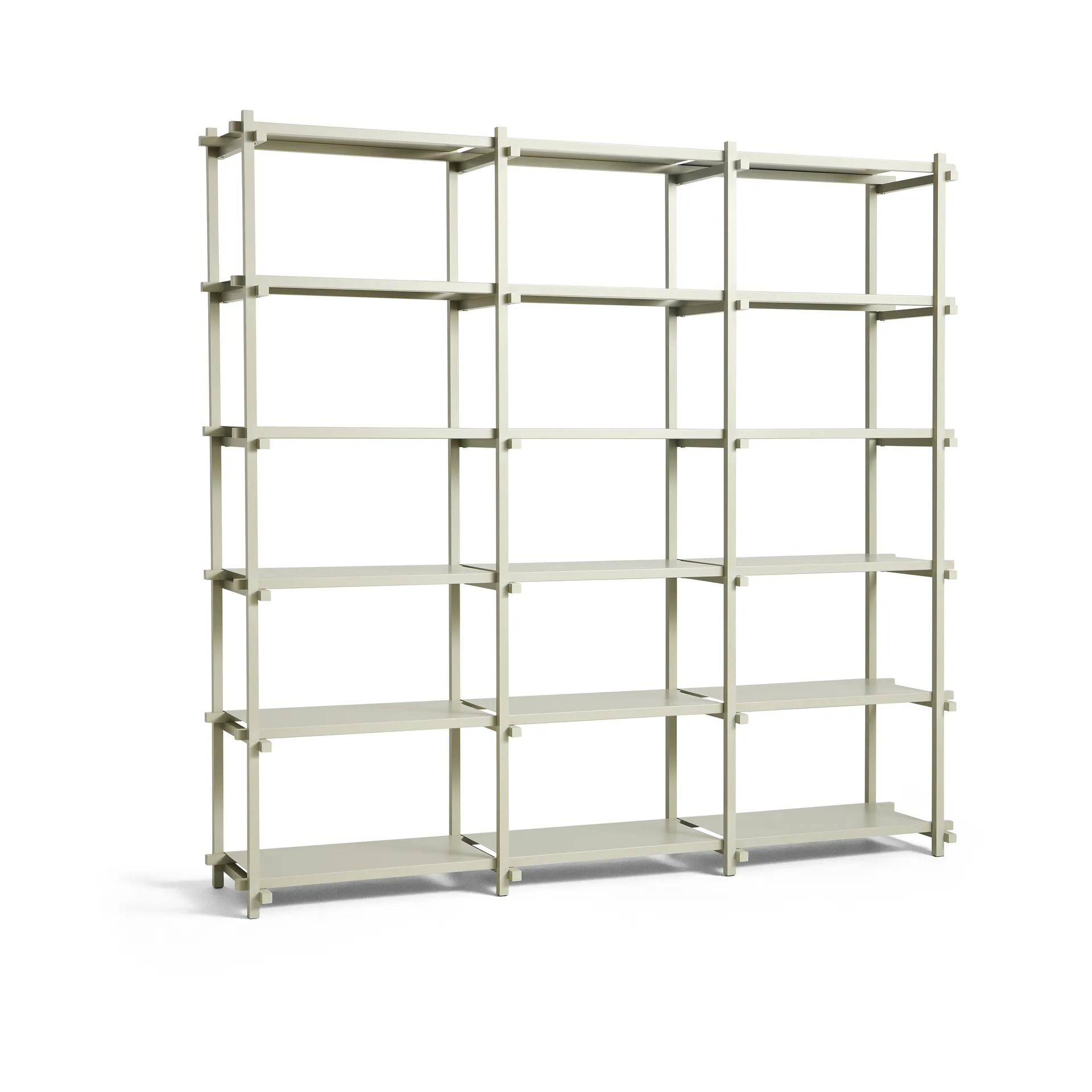 Woody shelf, Beech-smokey grey, high HAY