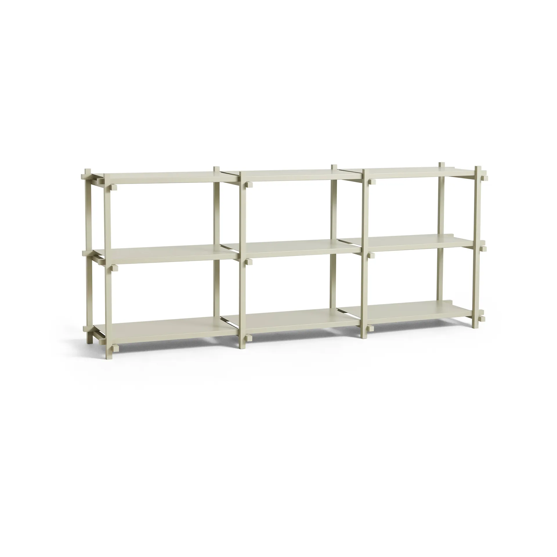 Woody shelf, Beech-smokey grey, low HAY