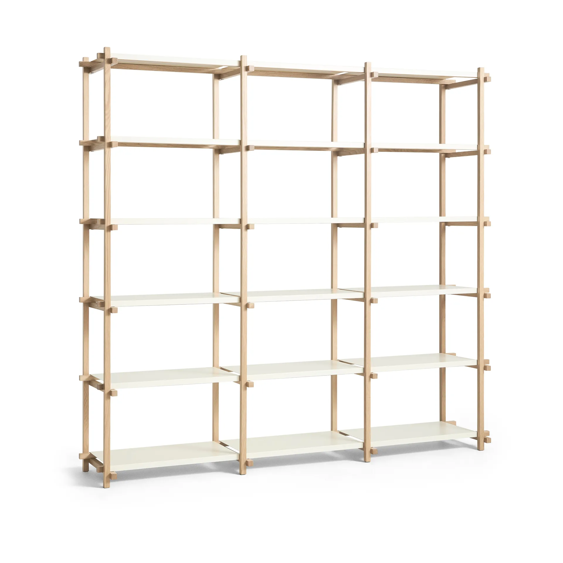 Woody shelf, Oak-almond white, high HAY