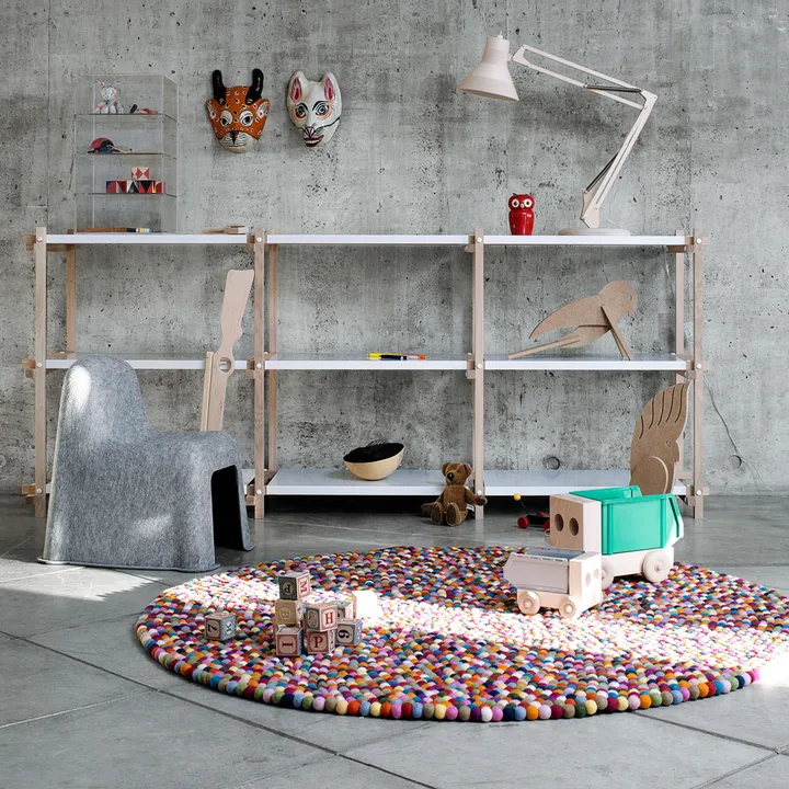 Woody shelf from HAY - NordicNest.com