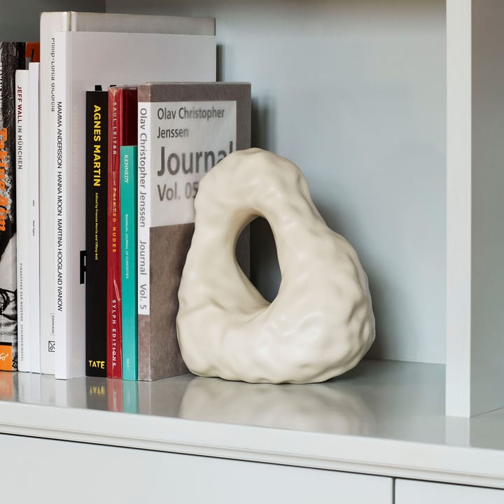 W&S Boulder bookend, ivory HAY