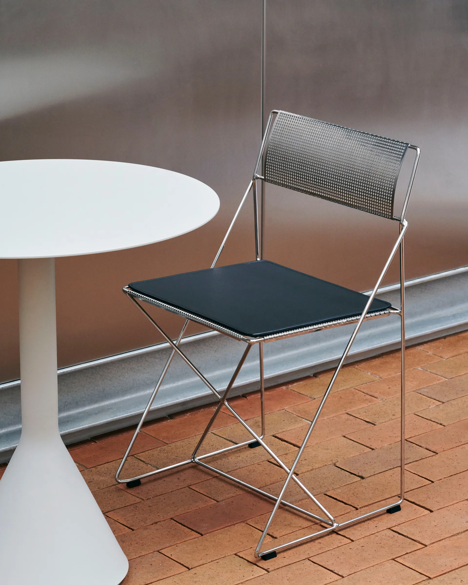 X-Line Indoor chair, Chromed HAY