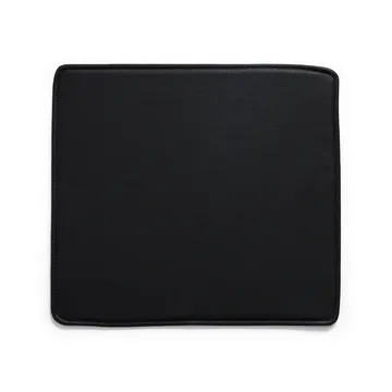 X-Line Indoor chair cushion - Black leather - HAY