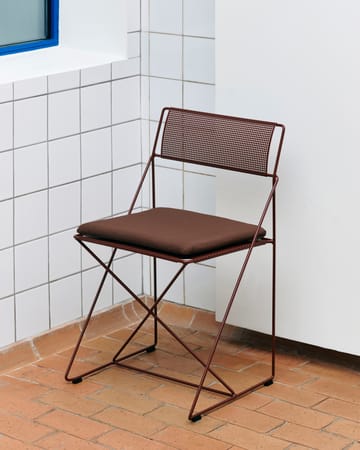 X-Line Indoor chair - Iron red - HAY