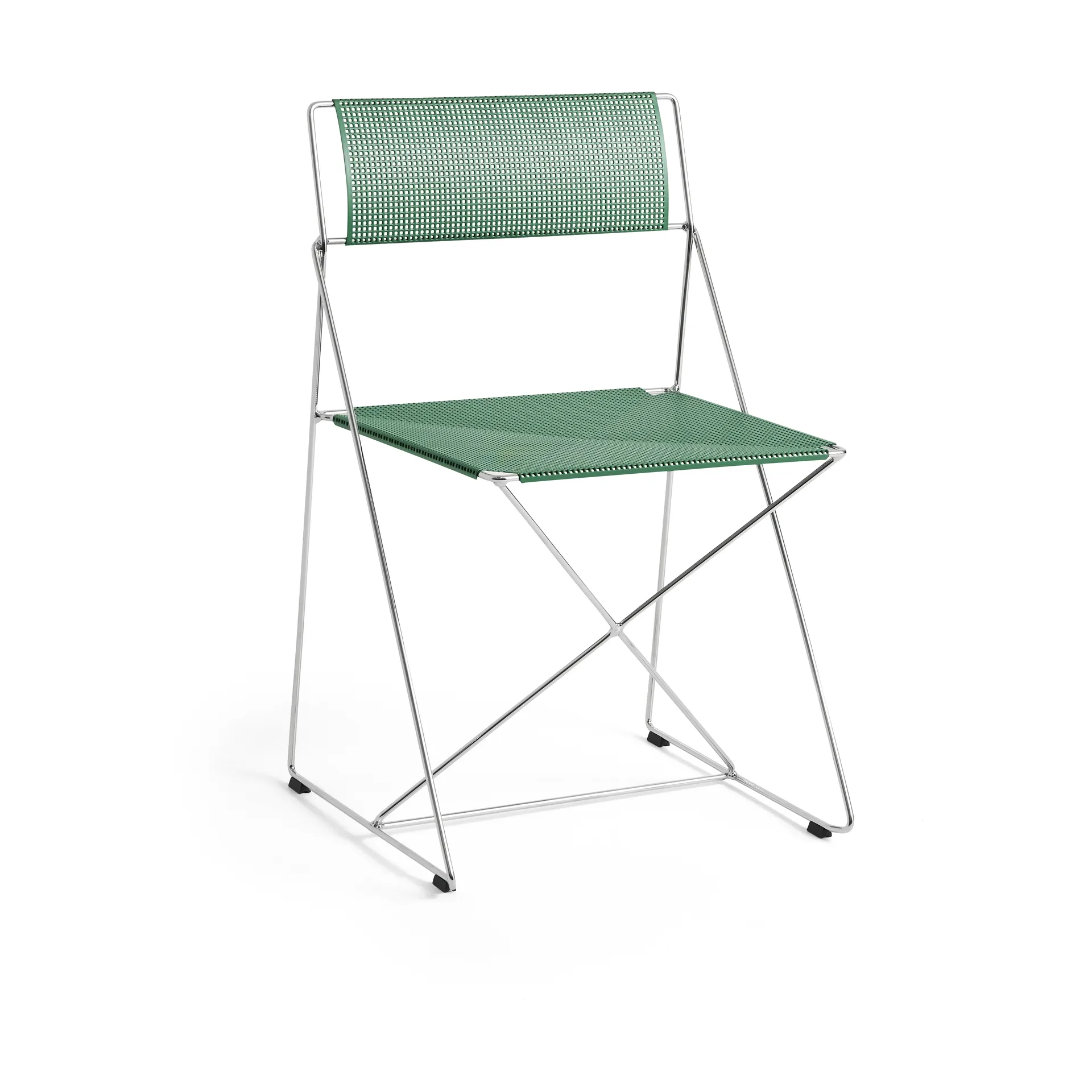 X-Line Indoor chair, Leek green HAY