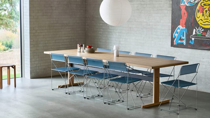 X-Line Indoor chair, Powder blue HAY