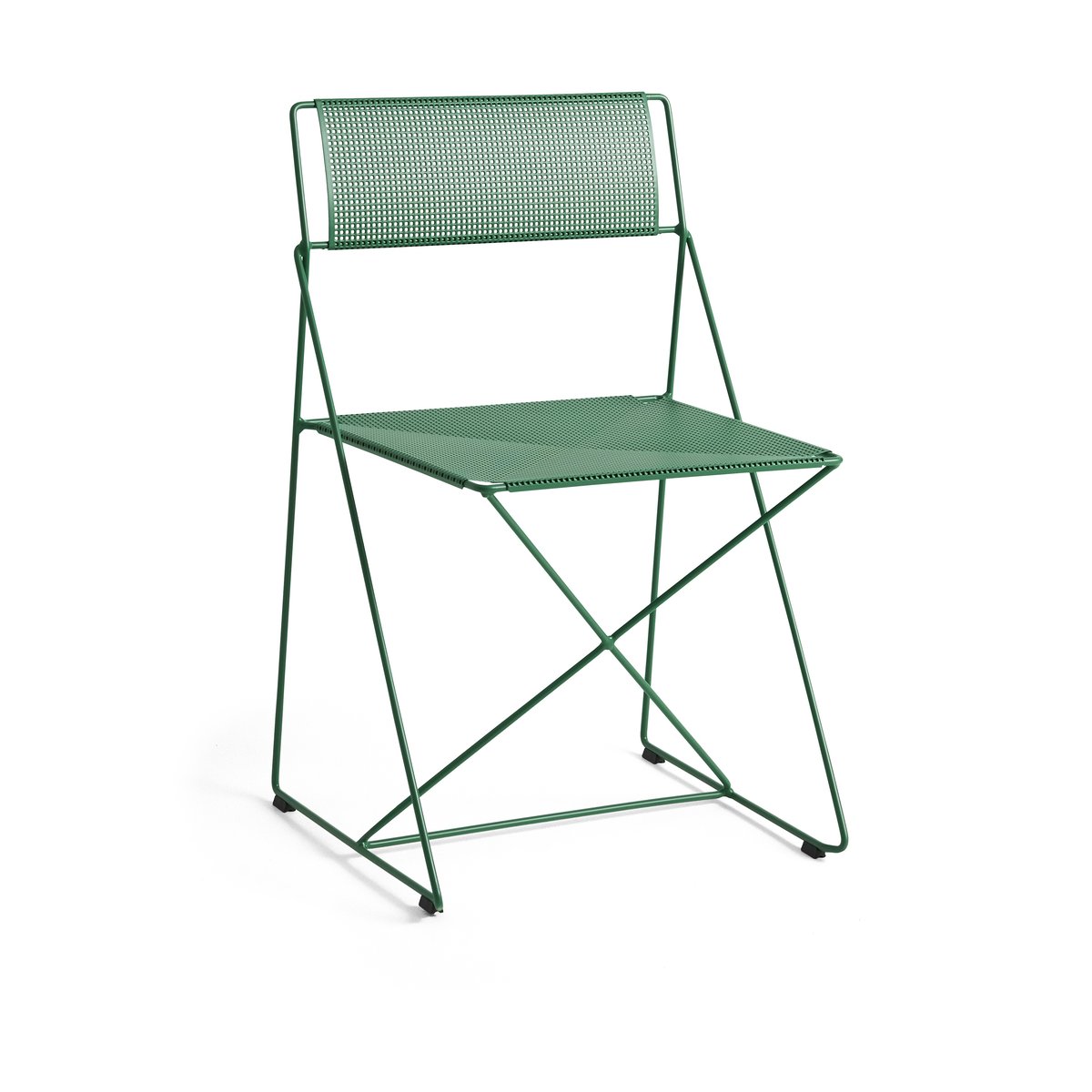 HAY X-Line Indoor Outdoor chair Leek green | Scandinavian Design | Garden chairs | Green