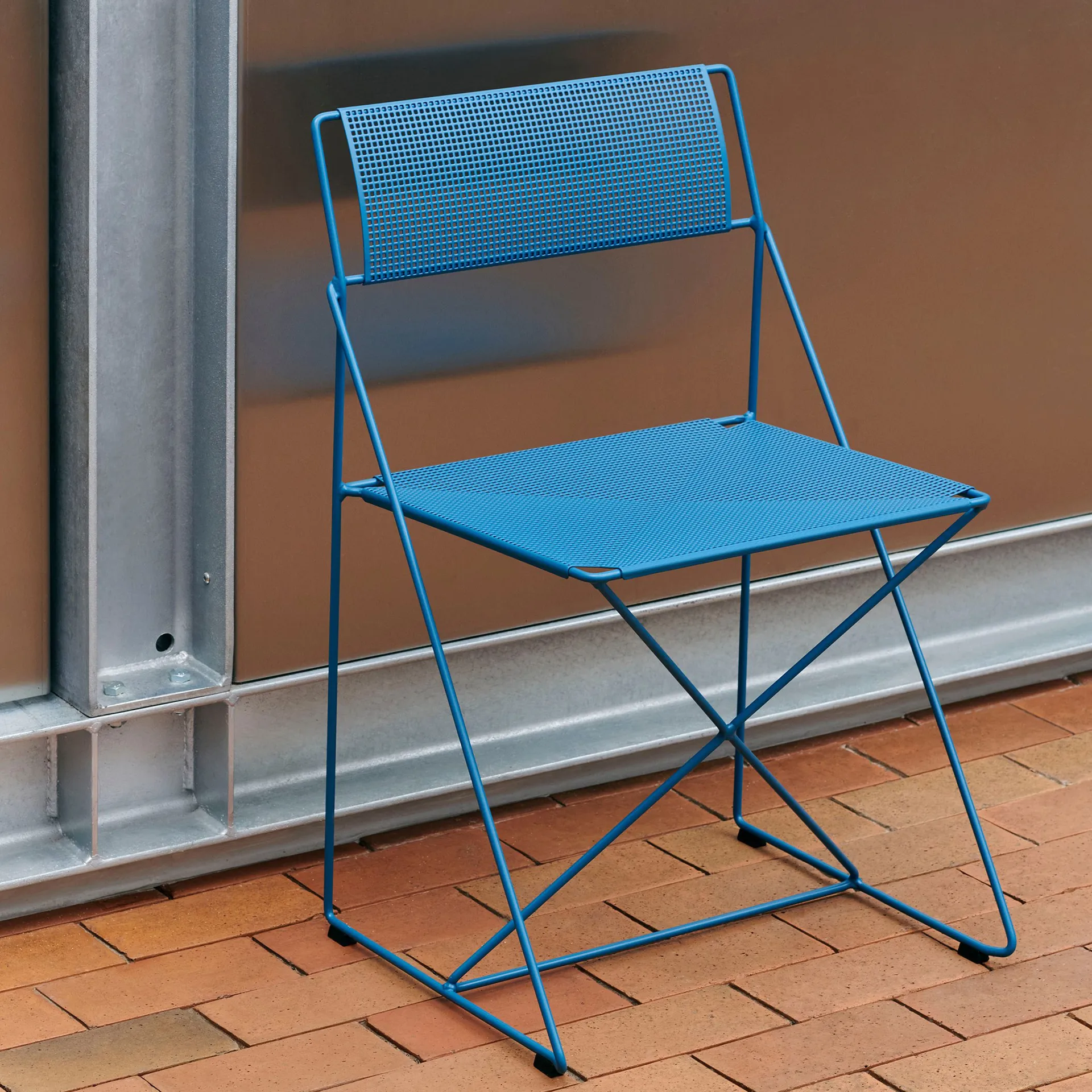 X-Line Indoor Outdoor chair, Powder blue HAY