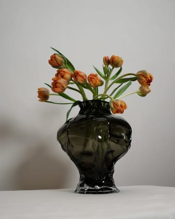 Ammonit vase 30 cm - New smoke - Hein Studio