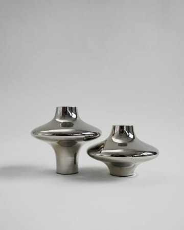 Doublet no. 02 s large candlestick - Chrome - Hein Studio