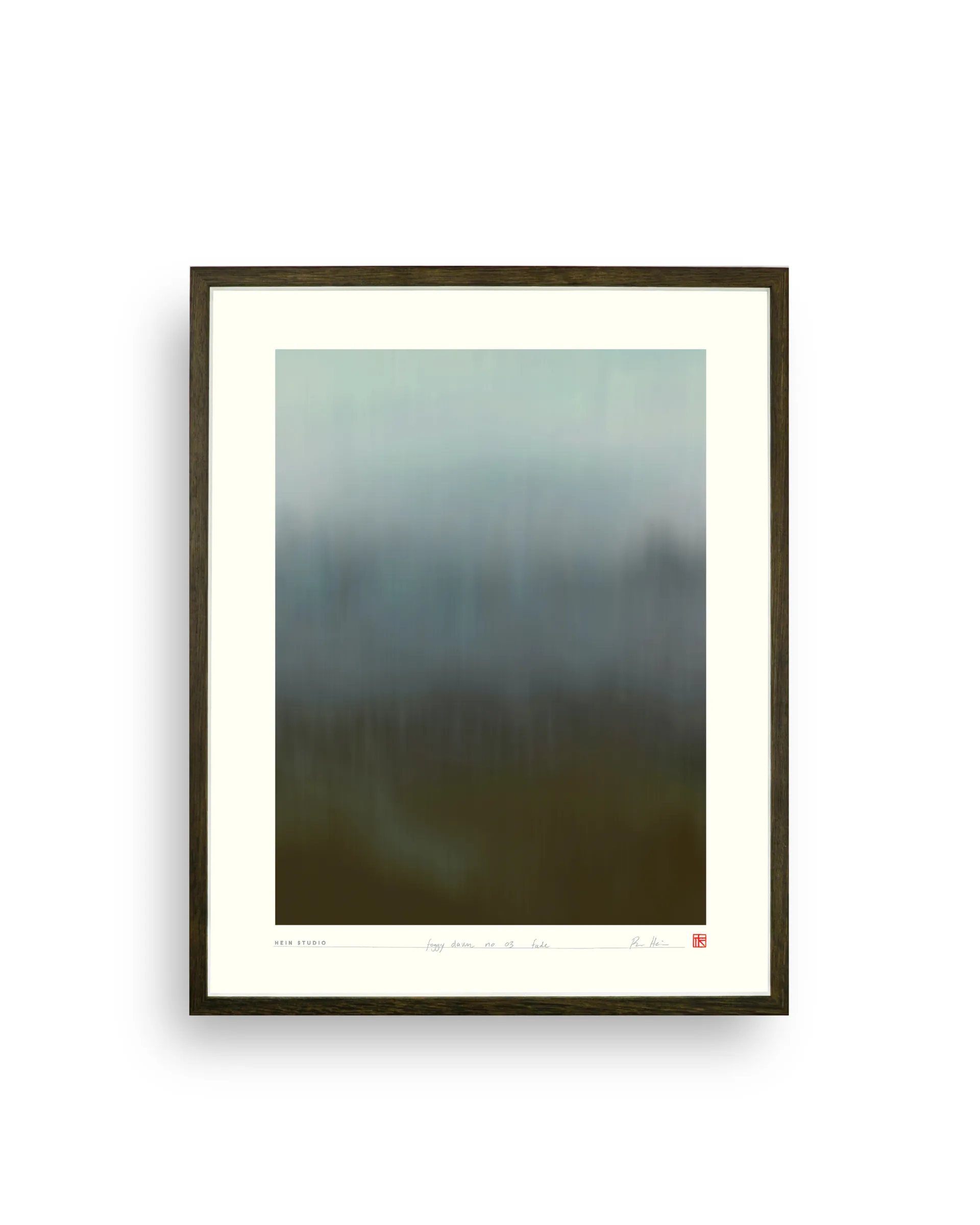 Foggy Dawn poster 40x50 cm, No. 03 Hein Studio