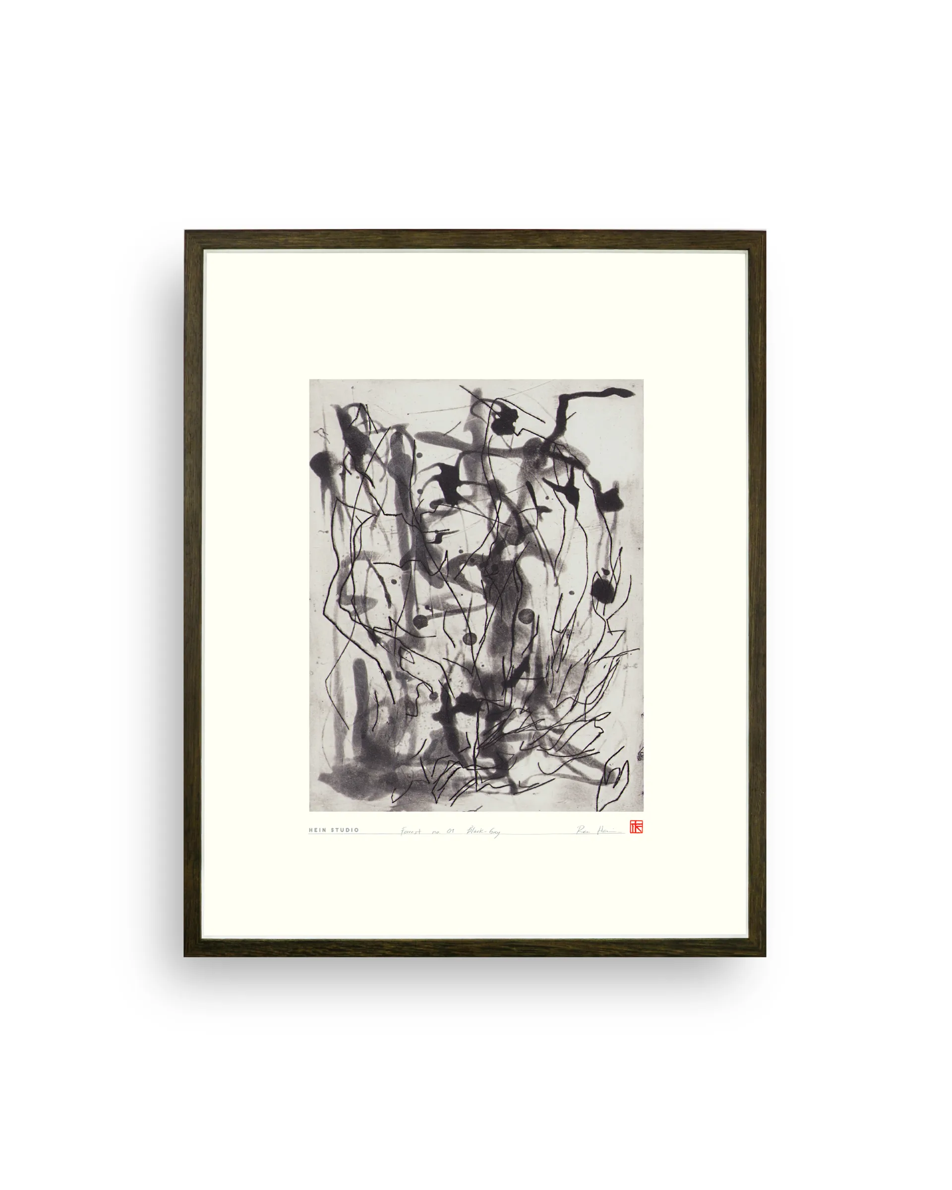 Forest poster 40x50 cm, No. 01 Hein Studio