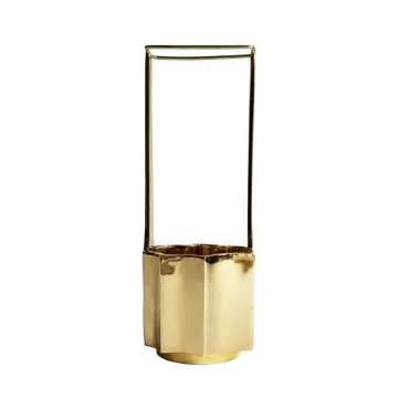 Ikebana vase 30 cm - Brass - Hein Studio