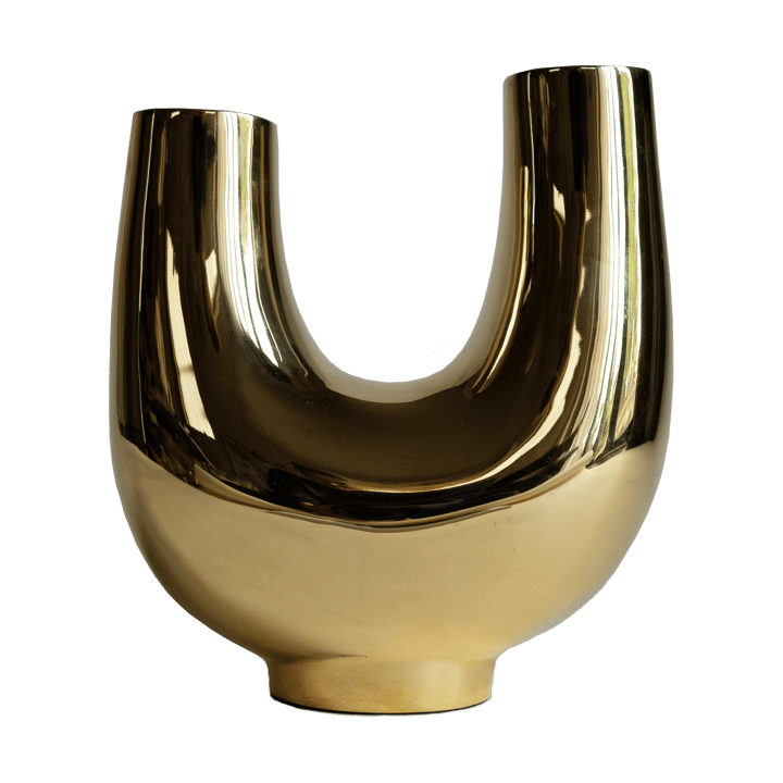 Kazumi vase - Brass - Hein Studio