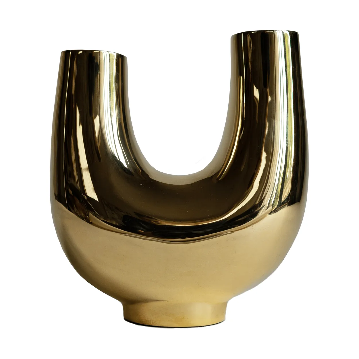 Hein Studio Kazumi vase Brass | Scandinavian Design | Vases | Gold-coloured