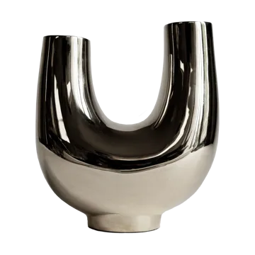 Kazumi vase - Nickel - Hein Studio