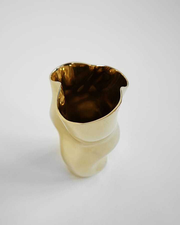 Ostrea 25 vase - Brass - Hein Studio