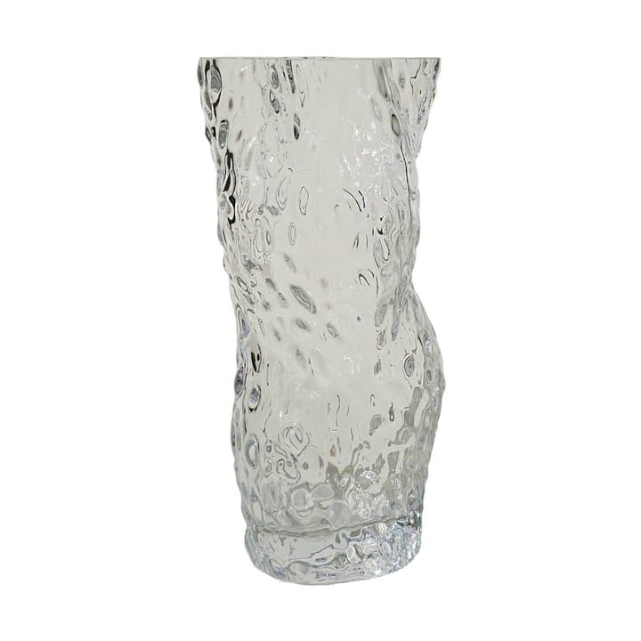 Ostrea Rock glass vase 30 cm - Clear - Hein Studio