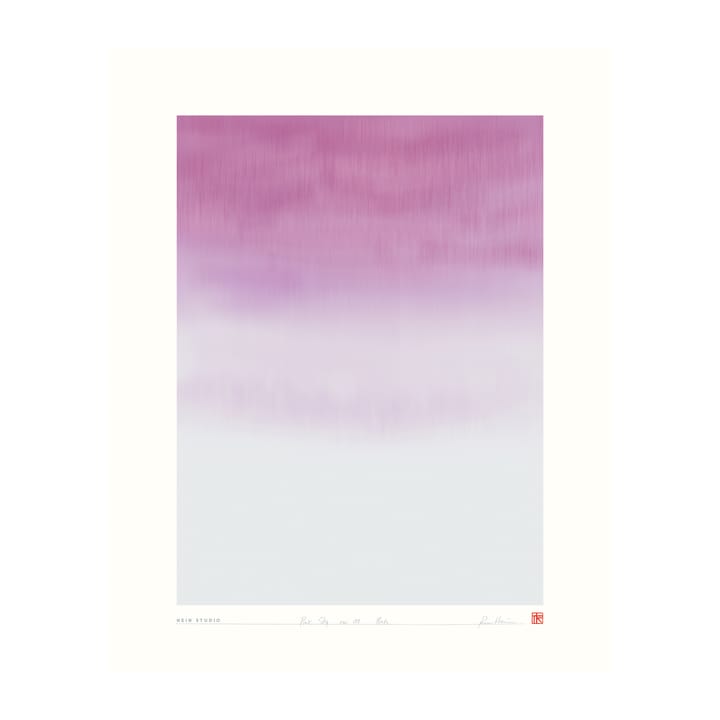 Pink Sky poster 40x50 cm, No. 01 Hein Studio
