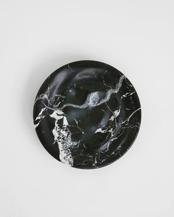 Ripple skål 30 cm - Black marble - Hein Studio