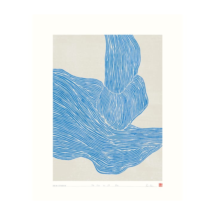 The Line poster 40x50 cm - No. 24 - Hein Studio