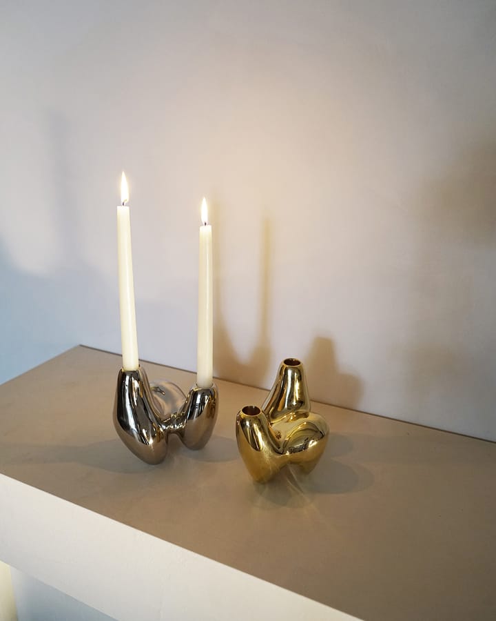 Unity candlestick - Brass - Hein Studio