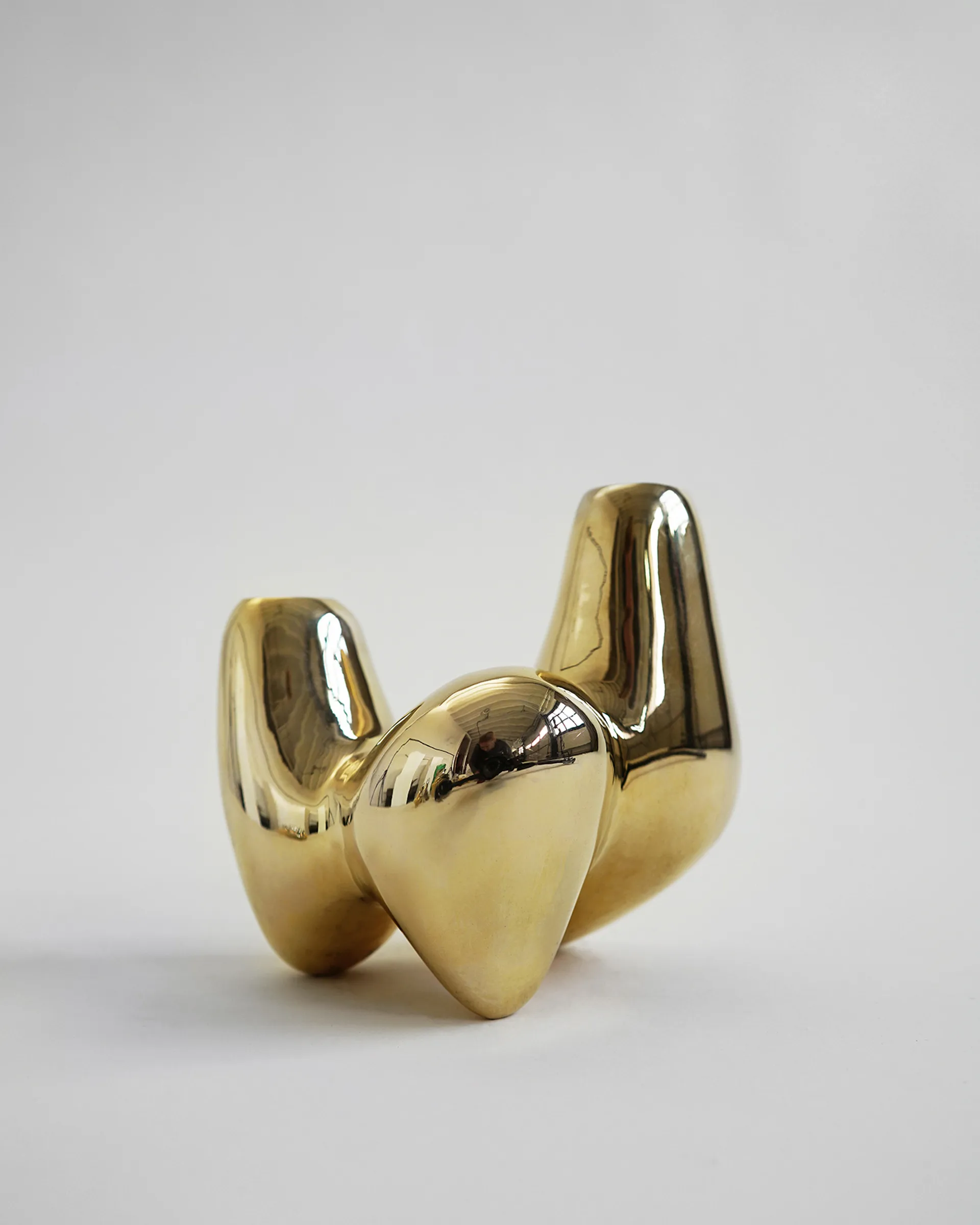 Unity candlestick, Brass Hein Studio