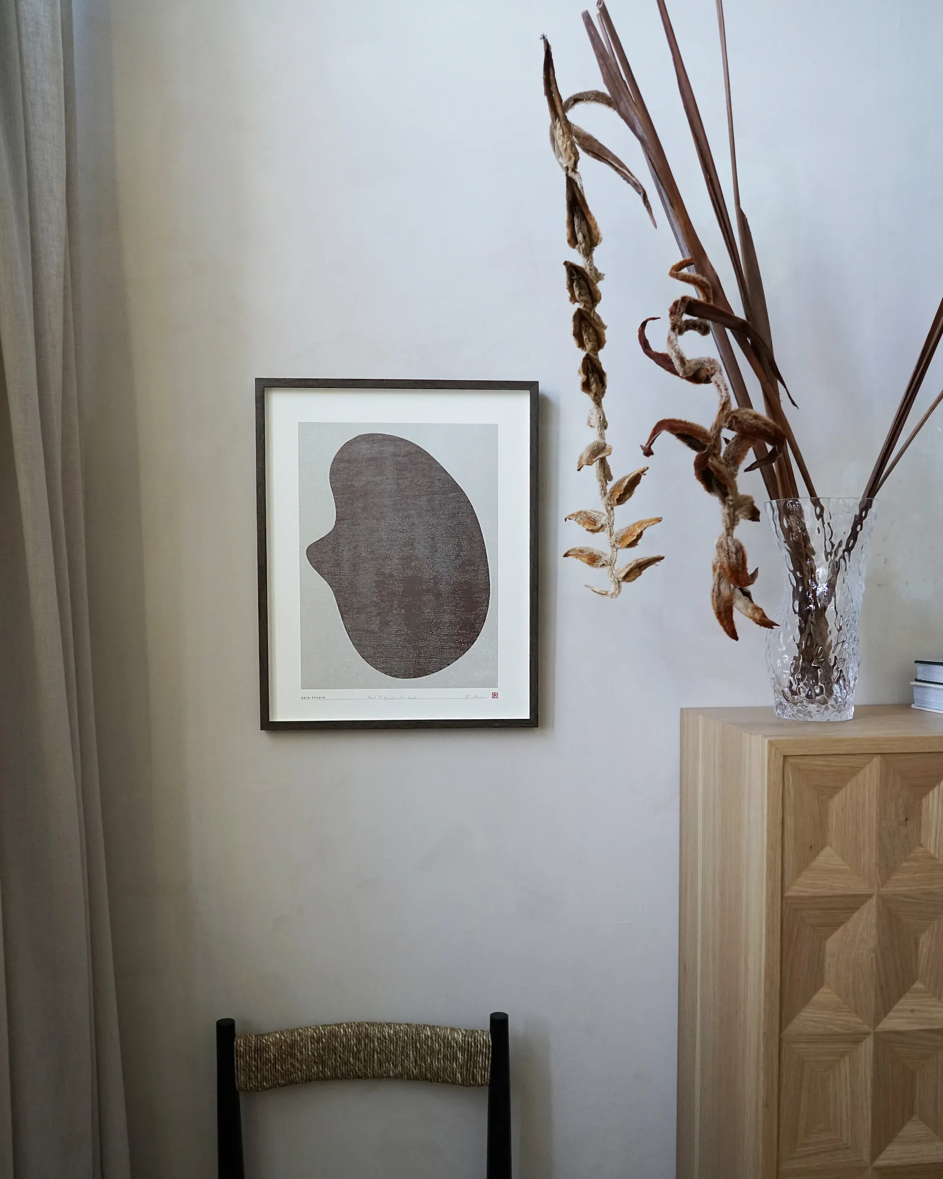 Wood Study poster 40x50 cm, No. 03 Hein Studio